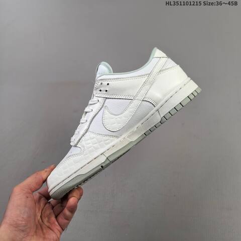Nike Dunk SB Low White Light Grey EU 36-45 Skate Shoe - Unisex (BS-62669)