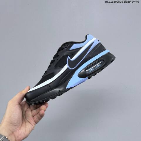 Nike Air Max BW Black Light Blue White EU 40-46 Running Shoe - Men's (BS-60124)
