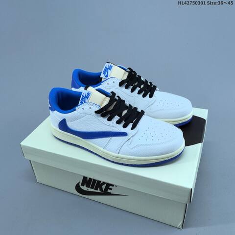 Air Jordan 1 Retro Low OG Mystic Navy AIR JORDAN 1 Aj1 Lifestyle (BS-66642)