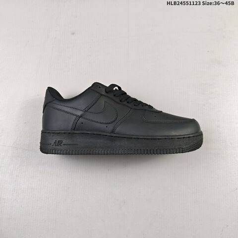 Nike Air Force 1 07 All Black EU 36-45 Sneaker - Unisex (BS-63192)