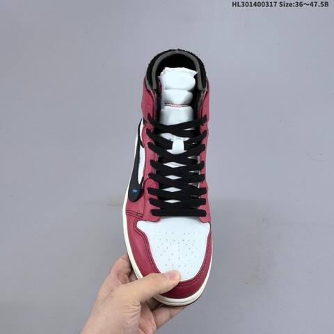 OFF-WHITE x Air Jordan 1 Retro High OG The The Chicago AIR JORDAN 1 Aj1 Lifestyle (BS-66518)