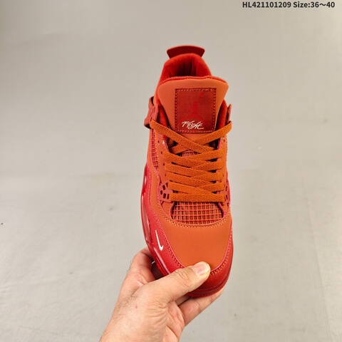 Nigel Sylvester x Air Jordan 4 OG Brick By Brick BIKE AIR JORDAN 4 Aj4 4 BMX Lifestyle (BS-67515)