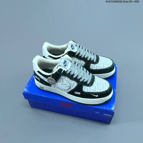 Nike Air Force 1 07 Low Off White Dark Red EU 36-45 Sneaker - Unisex (BS-60113)