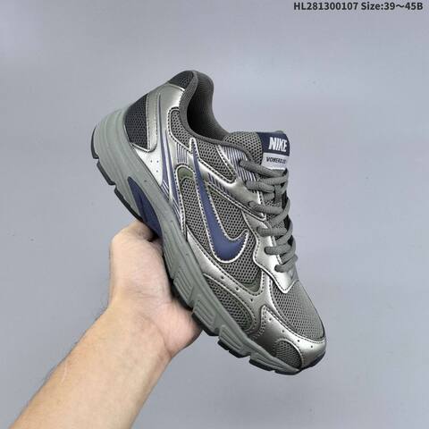Nike Zoom Vomero 20 Grey Navy Silver Black White EU 36-45 Running Shoe - Unisex (BS-62167)