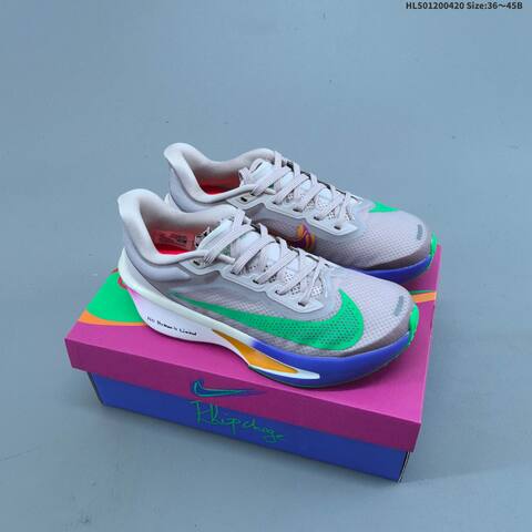 Nike Zoom Fly 6 Black Blue Pink Green Purple White Orange EU 36-45 Running Shoe - Unisex (BS-60628)