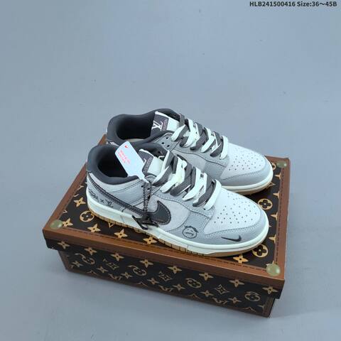 Nike Dunk SB Low Beige Black Purple Brown Green EU 36-45 Skate Shoe - Unisex (BS-60695)
