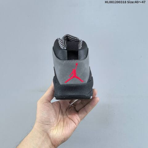 Air Jordan 10 Retro Shadow Replica AIR JORDAN 10 Aj10 Lifestyle (BS-66505)