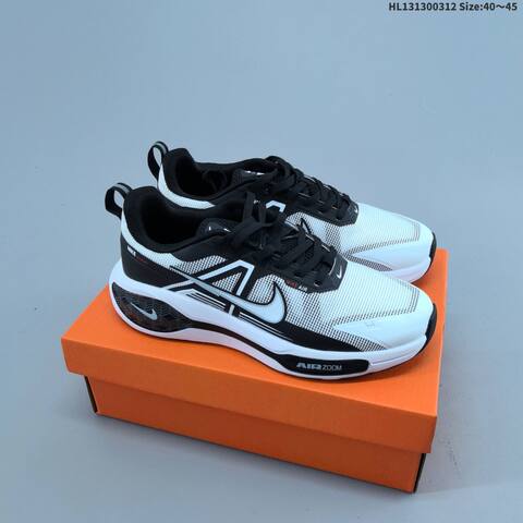Nike Air Zoom Winflo V2 Dark Grey Black White Orange EU 40-45 Running Shoe - Men's (BS-61362)