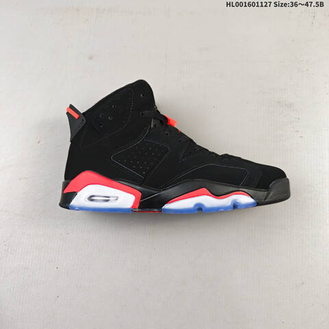 Air Jordan 6 Retro OG Black Infrared 3M AIR JORDAN 6 Aj6 Lifestyle (BS-67653)