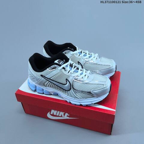 Nike Zoom Vomero 5 White Pink Silver Gray EU 36-45 Running Shoe - Unisex (BS-61846)