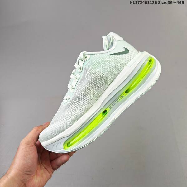 Nike VOMERO PREMIUM ReactX Air Zoom light green neon green black EU 36-46 running shoe