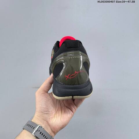 Nike Zoom Kobe 6 Protro Italian Camo Black Olive Red Beige EU 39-47 5 Basketball Shoe - Unisex (BS-60906)