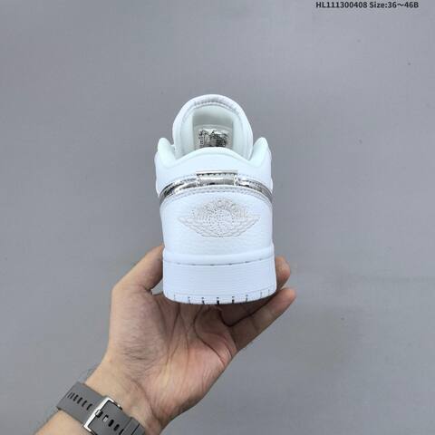 Air Jordan 1 Low Metallic Gold AIR JORDAN 1 Aj1 Lifestyle (BS-66286)