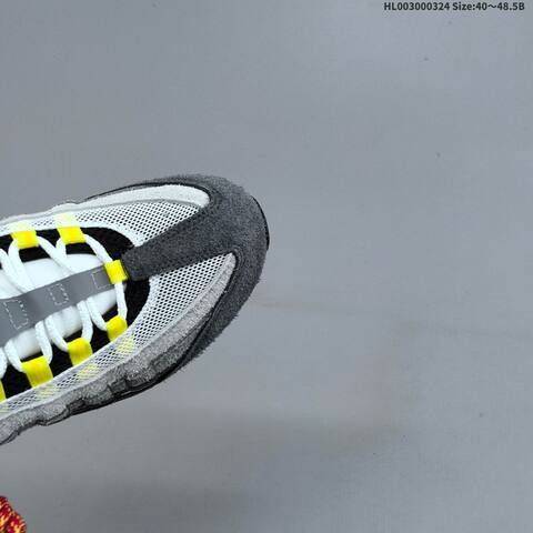 Nike Undefeated x Air Max 95 SP Grey Black White Yellow Red EU 40-48 5 Sneaker - Men's (BS-61146)