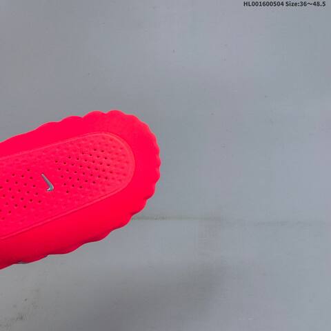 Nike Mind 001 Bright Red Metallic Silver Orange EU 36-48 5 Slides - Unisex (BS-60530)