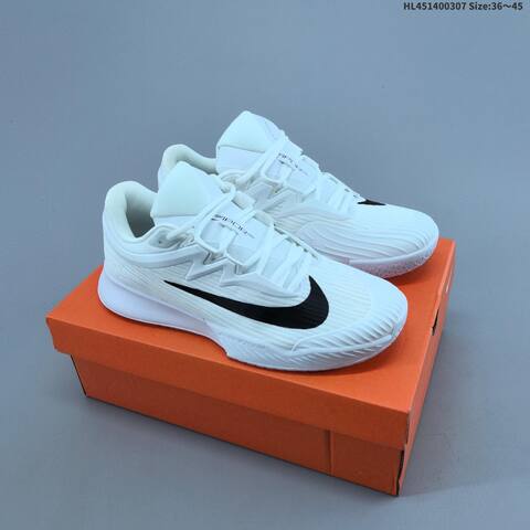 Nike Vapor Pro 3 White Dark Navy Bright Yellow Light Yellow Dark Grey EU 36-45 Tennis Shoe - Unisex (BS-61451)