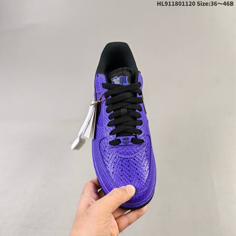 Nike Air Force 1 07 Purple Black EU 36-46 Sneaker - Unisex (BS-63432)