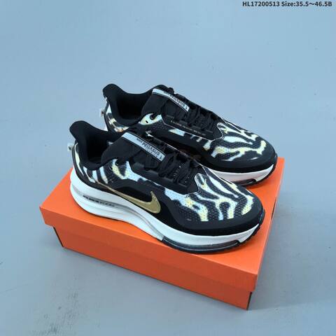Nike Air Zoom Pegasus Premium SE Black White Gold Beige EU 35 5-46 5 Running Shoe - Unisex (BS-60367)