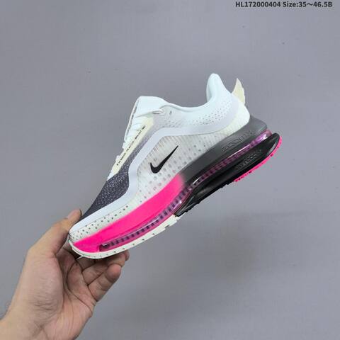 Nike Air Zoom Pegasus Premium White Black Grey Pink EU 35-46 5 Running Shoe - Unisex (BS-60934)