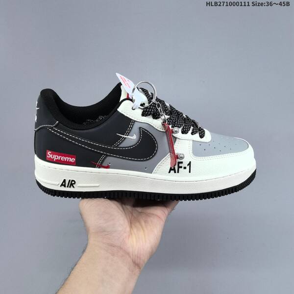 Nike Air Force 1 07 LV8 white grey black red EU 36-45 sneaker
