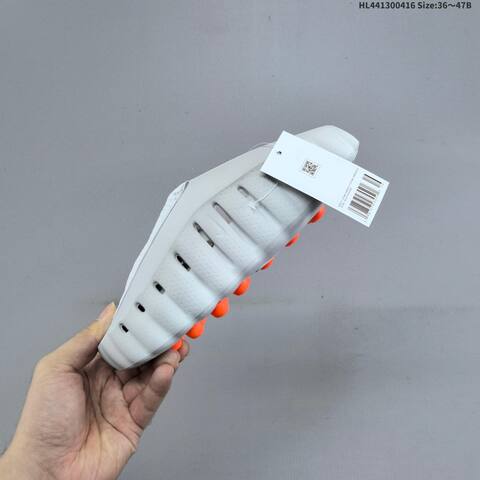 Nike Mind 001 HQ4307-600 Black Light Grey Silver Orange EU 36-47 Slides - Unisex (BS-60696)