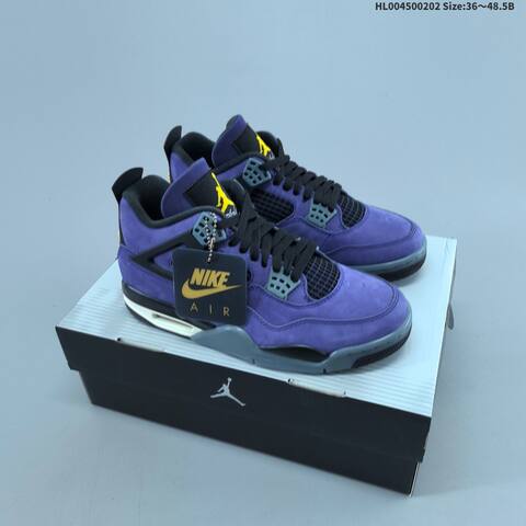 Air Jordan 4 Retro OG Imperial Purple Replica AIR JORDAN 4 Aj4 Lifestyle (BS-66724)