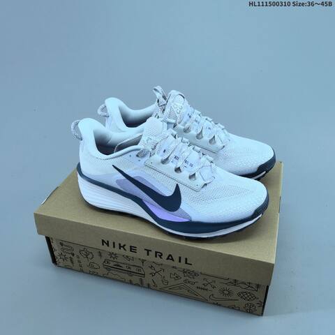 Nike ReactX Pegasus Trail 6 Black White Light Blue Red Green EU 36-45 Trail Shoe - Unisex (BS-61397)