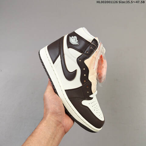 Air Jordan 1 High OG Baroque Brown AIR JORDAN 1 Aj1 Lifestyle (BS-67669)