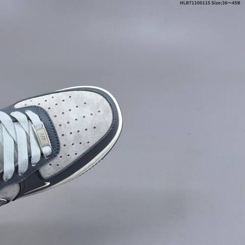 Nike Air Force 1 07 LV8 Slate Grey Light Grey White EU 36-45 Sneaker - Unisex (BS-61978)