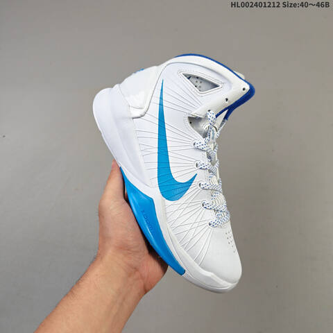 Nike Hyperdunk 2010 White Blue EU 40-46 Basketball Shoe - Men's (BS-62750)