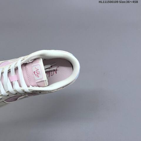 Nike Dunk Low Light Pink Cream White Burgundy Light Blue EU 36-45 Skate Shoe - Unisex (BS-62106)
