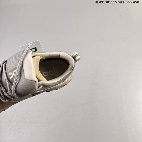 On Running Cloudrock Low WP Khaki Beige Off White Black EU 36-45 Trail Shoe Trail Running Sneakers - Unisex (BS-69813)
