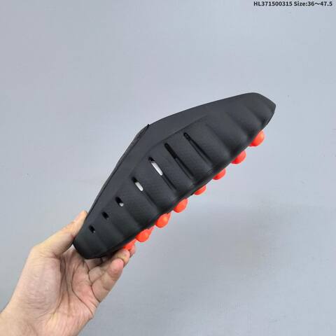 Nike Mind 001 Recovery Slide Black Grey Orange EU 36-47 5 Slides - Unisex (BS-61298)
