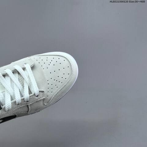 Nike SB Dunk Low Retro ZoomAir Light Grey Black White EU 36-46 Skate Shoe - Unisex (BS-61869)