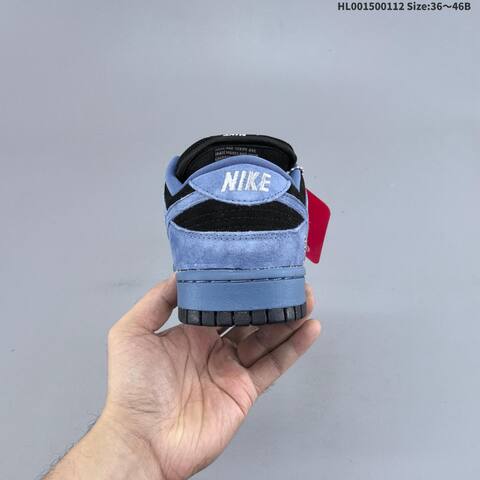 Nike SB Dunk Low Supreme Blue Black Red EU 36-46 Skate Shoe - Unisex (BS-62040)