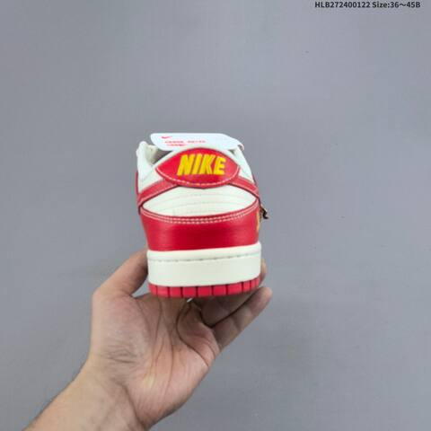 Nike Dunk SB Low Sail Red Gold EU 36-45 Skate Shoe - Unisex (BS-61820)