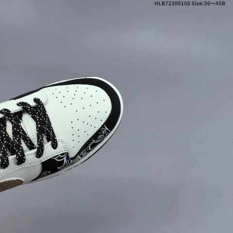 Nike Dunk Low White Black Red Gold EU 36-45 Skate Shoe - Unisex (BS-62124)