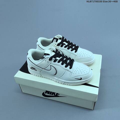 Nike Dunk SB Low Off White Dark Green White Black Red EU 36-46 Skate Shoe - Unisex (BS-61025)