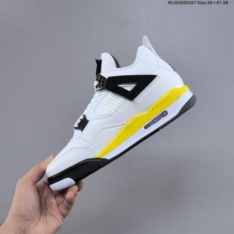 Air Jordan 4 Retro Tour Yellow Replica AIR JORDAN 4 Aj4 Lifestyle (BS-66675)