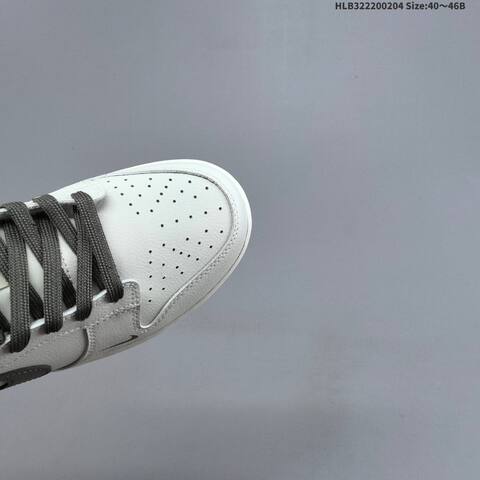 Nike SB Dunk Low Pro Light Grey Dark Grey White EU 40-46 Skate Shoe - Men's (BS-61541)