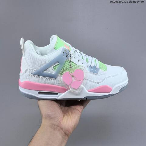 Air Jordan 4 Retro Valentine s Day AIR JORDAN 4 Aj4 Lifestyle (BS-66648)