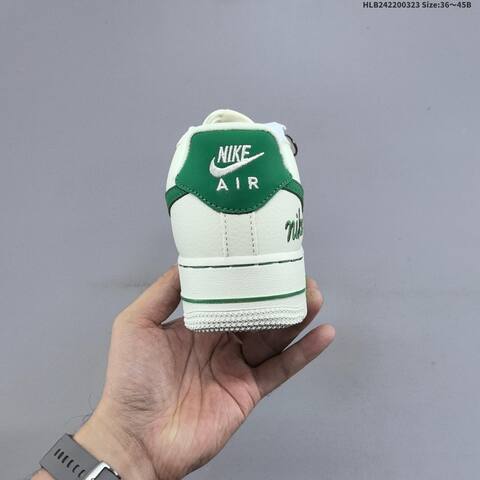 Nike Air Force 1 07 LV8 FV3694-111 Sail Green White EU 36-45 Sneaker - Unisex (BS-61167)