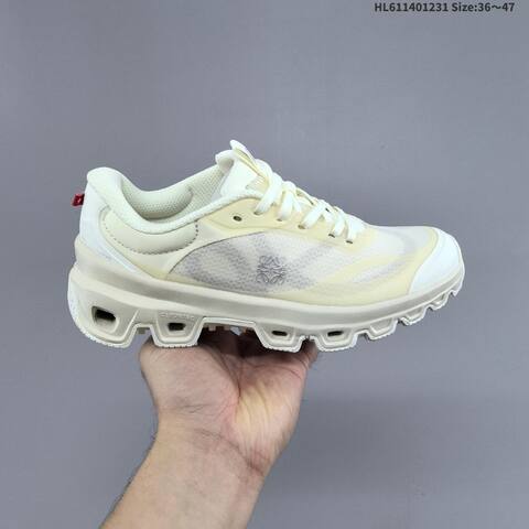 On Running Cloudrock Low Black Dark Gray White Red EU 36-47 Trail Shoe Trail Running Sneakers - Unisex (BS-69723)