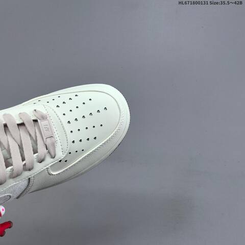 Nike Air Force 1 07 LV8 Sail Light Pink Light Blue Dark Brown EU 35 5-42 Sneaker - Unisex (BS-61610)