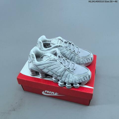 Nike Shox Ride 2 SP White Silver Black EU 36-46 Running Shoe - Unisex (BS-60298)