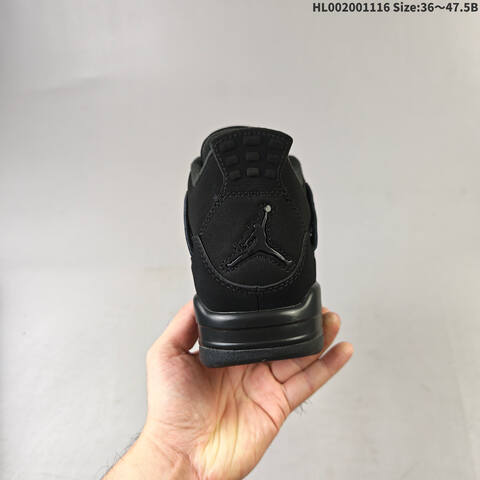 Air Jordan 4 Retro Black Cat AIR JORDAN 4 Aj4 Lifestyle (BS-67794)