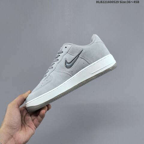 Nike Air Force 1 07 DV0785-003 Light Grey Dark Grey White EU 36-45 Sneaker - Unisex (BS-60067)