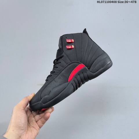 Air Jordan 12 Retro Bloodline Replica AIR JORDAN 12 Aj12 Lifestyle (BS-66289)