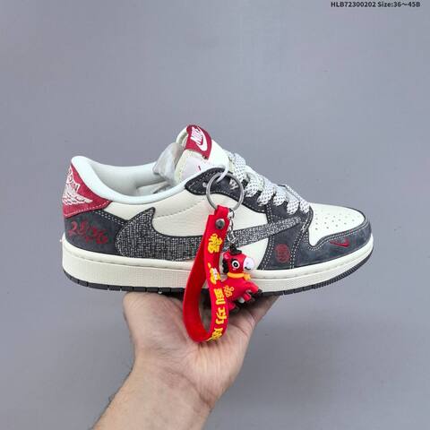 Nike Air Jordan 1 x Travis Scott AIR JORDAN DIY Lifestyle (BS-66715)