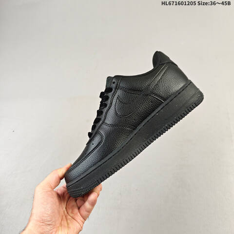 Nike Air Force 1 07 Black EU 36 45 Sneaker EU 36-45 - Unisex (BS-62831)